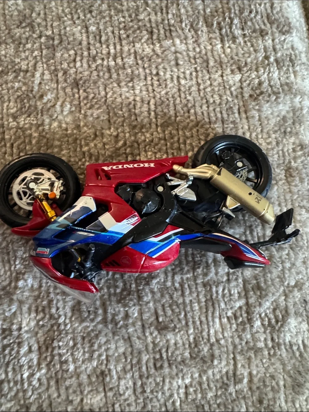 Honda bright red